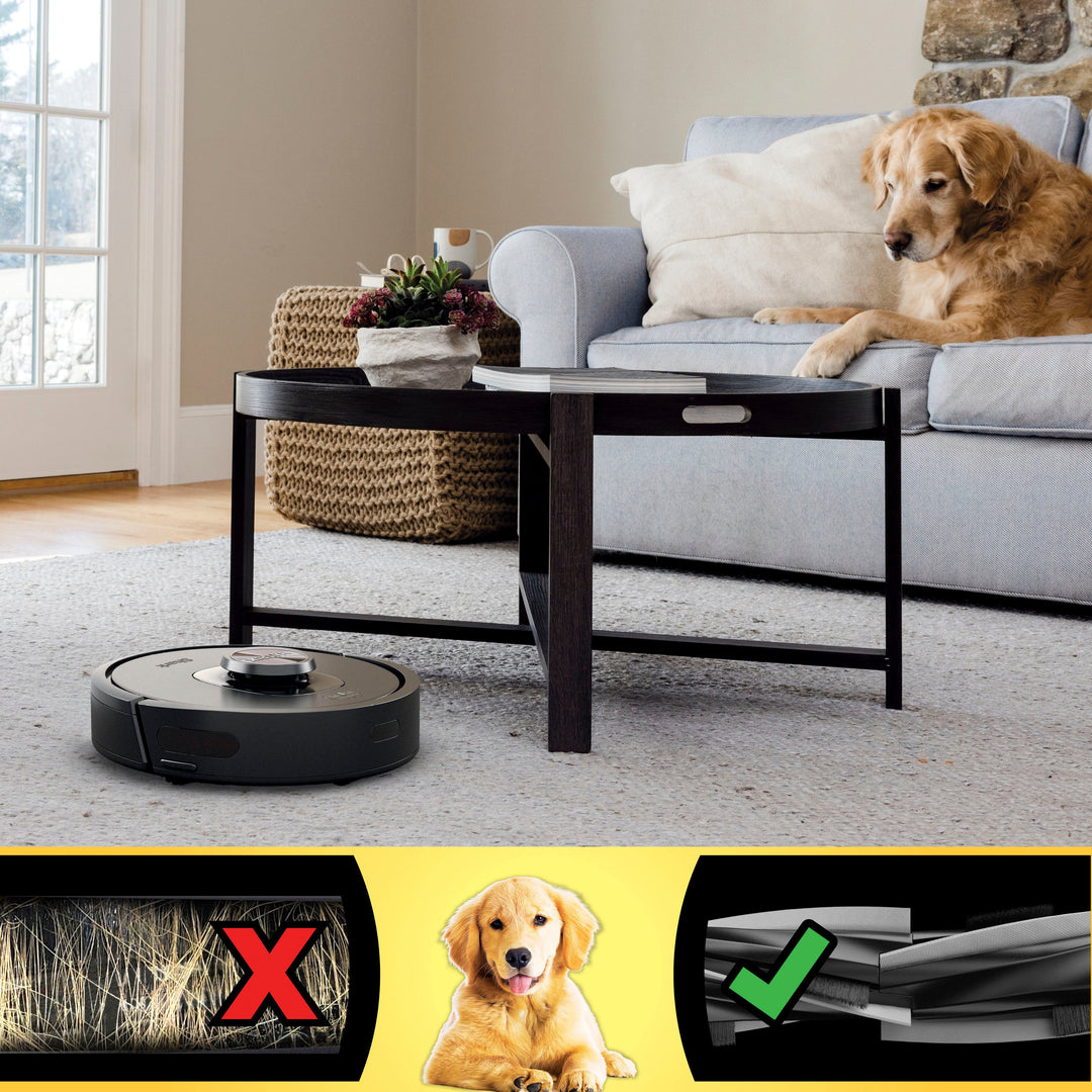 Shark Matrix Self-Emptying Robot Vacuum with Precision Home Mapping and Extended Runtime, Wi-Fi Connected - Black_3