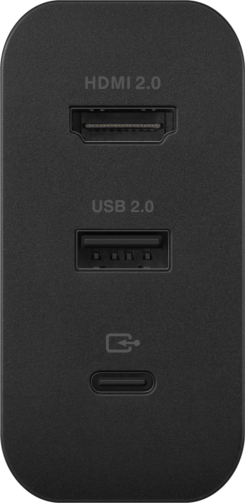 ASUS - ROG 65W Charger Dock - Supports HDMI 2.0 with USB Type-A and USB Type-C for ROG Ally - Black_1