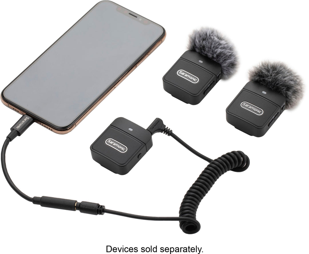Saramonic - Blink 100 B2 Ultra-Portable 2-Person Clip-On Wireless Microphone System for Cameras & Mobile Devices_2
