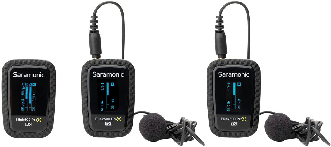 Saramonic - Blink 500 ProX B2 2-Person Wireless 2.4GHz Clip-On Microphone System with Lavaliers_5