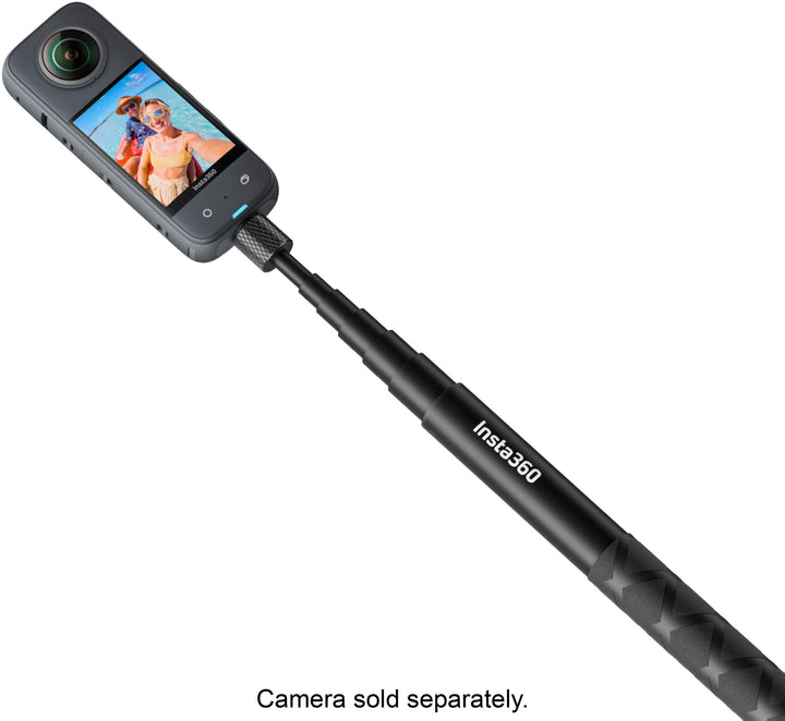 Insta360 - 2-in-1 Invisible Selfie Stick 114cm and Tripod - Black_2