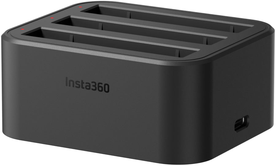 Insta360 - X3 Fast Battery Charger Hub - Black_0