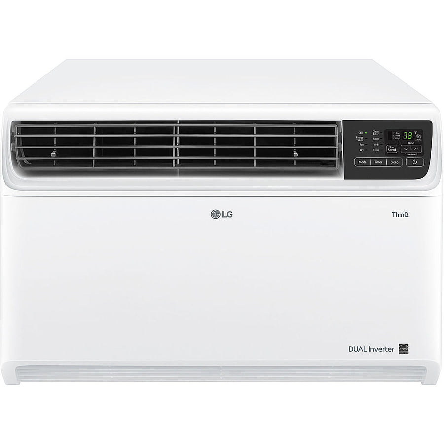 LG - 1,000 Sq. Ft. 18,000 BTU Smart Window Air Conditioner - White_0