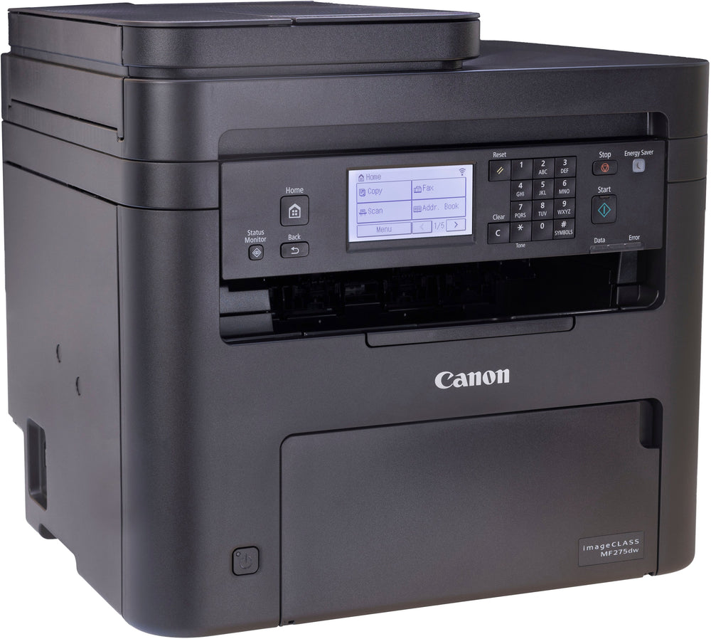 Canon - imageCLASS MF275dw Wireless Black-and-White All-In-One Laser Printer with Fax - Black_1