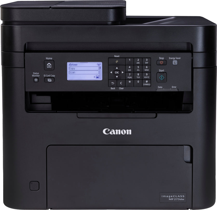 Canon - imageCLASS MF273dw Wireless Black-and-White All-In-One Laser Printer - Black_0