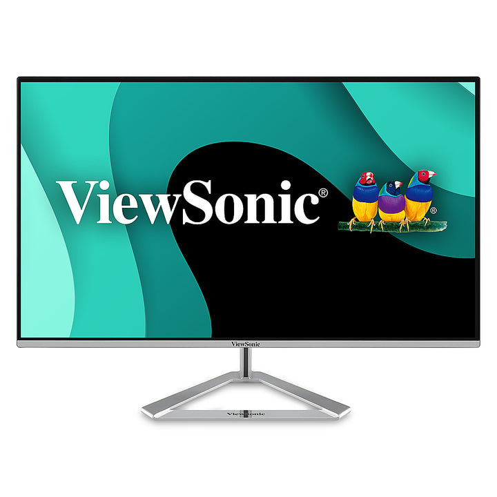 ViewSonic - VX2776-4K-MHDU 27" IPS LCD 4K UHD Monitor (HDMI, DisplayPort) - Silver_0