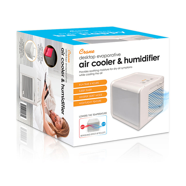 CRANE - Desktop Air Cooler & Humidifier - White_2