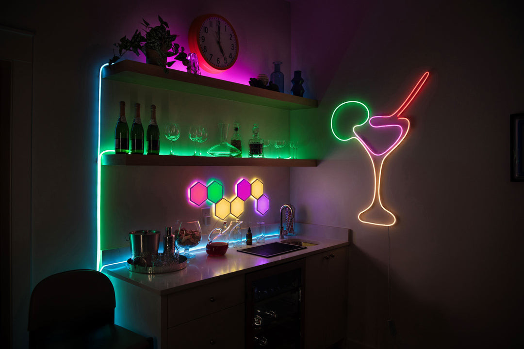 GE - Cync Smart Neon 10ft Shape Light with Dynamic Effects (1pk) - Full Color_4
