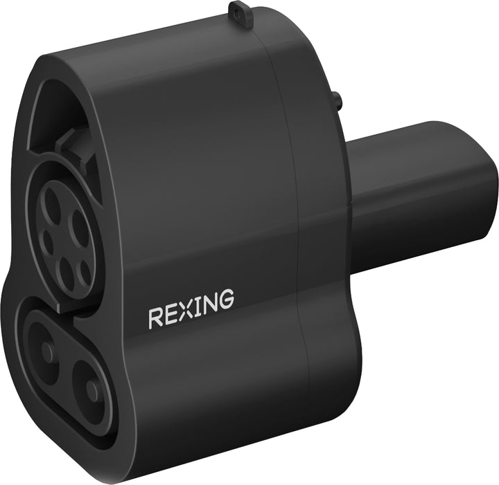 Rexing - CCS to Tesla Electric Vehicle (EV) Charger Adapter for Tesla Models S, 3, X and Y - Black_0