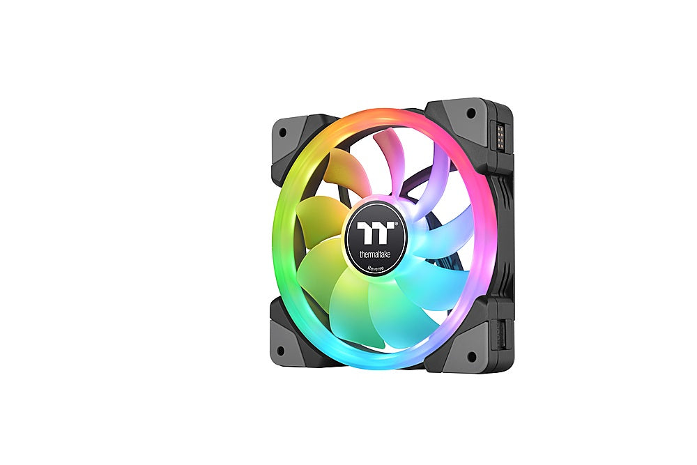 Thermaltake - SWAFAN EX 12 RGB 120mm Cooling Fan Kit Swappable Fan Blade 3-Pack - Black_8