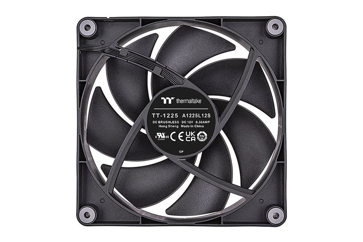 Thermaltake - CT 120 - 120mm Cooling Fan Kit with Daisy-Chain Design 2-Pack - Black_4