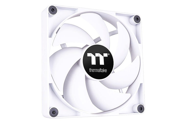 Thermaltake - CT 120 - 120mm Cooling Fan with Daisy-Chain Design 2-Pack Kit - White_0