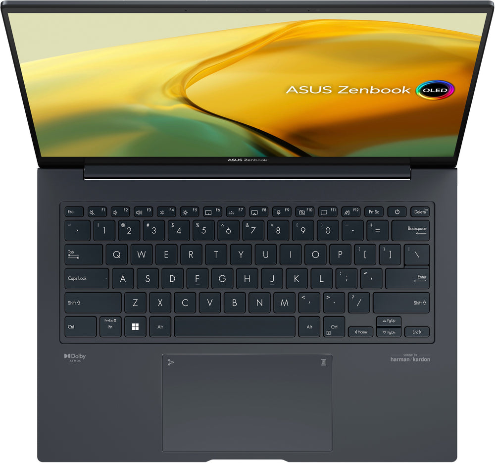 ASUS - Zenbook 14.5" 2.8K OLED Touch Laptop - Intel Evo Platform - 13th Gen Core i7 Processor with 16GB Memory - 512GB SSD - Inkwell Gray_1