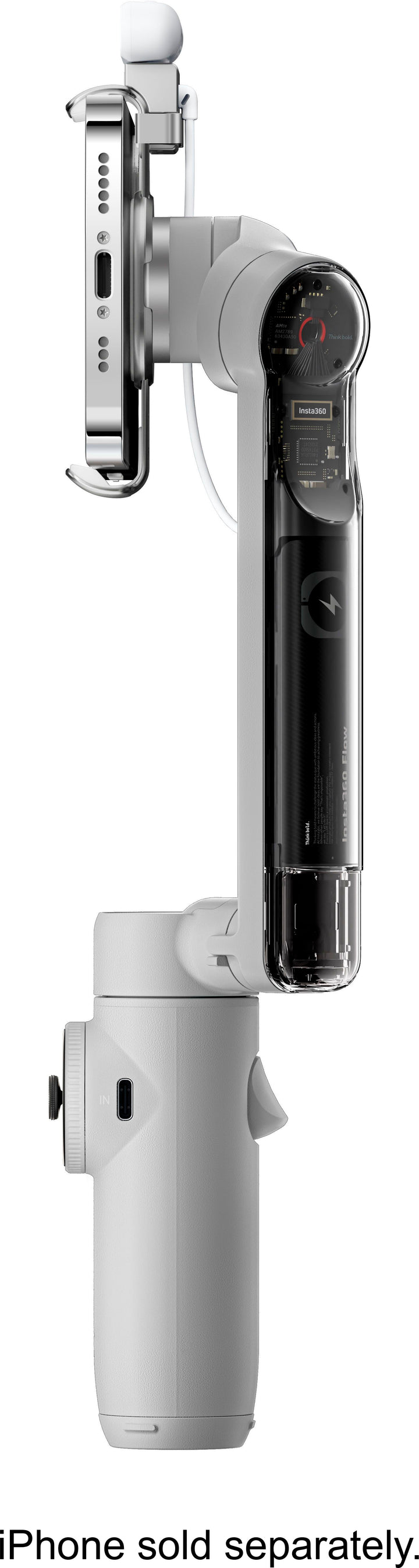 Insta360 - Flow Creator Kit - Axis Gimbal Stabilizer for Smartphones - Gray_7