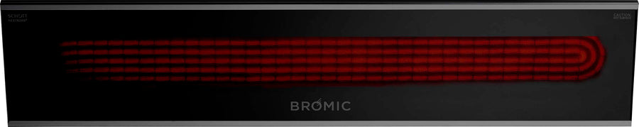 Bromic Heating - Outdoor Heater - Platinum Smart Heat Electric - 4500W - 220V-240V - Black_0
