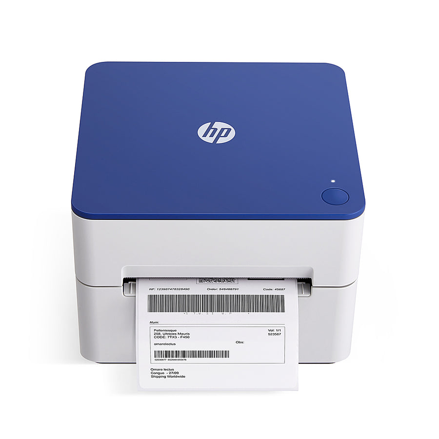 HP - Thermal Label Printer - White_0
