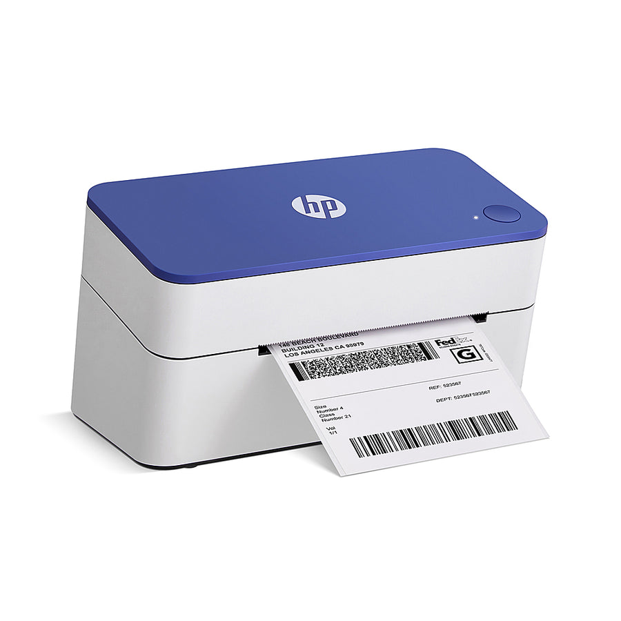 HP - Thermal Label Printer - White_0