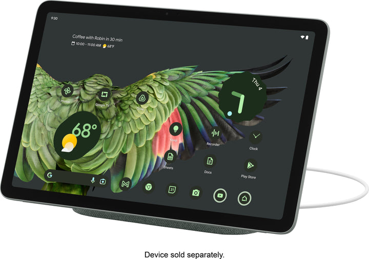Google - Pixel Tablet with Charging Speaker Dock - 11"  Android Tablet - 256GB - Wi-Fi - Hazel_0