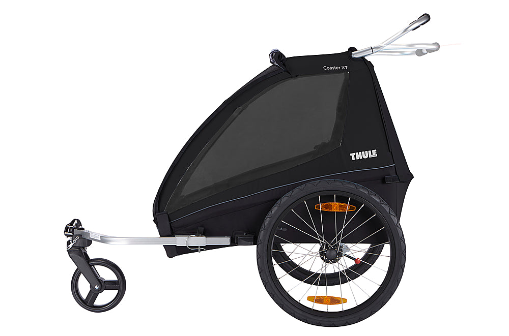 Thule - Coaster XT 2-Seat Bicycle Trailer and Stroller - Black_2
