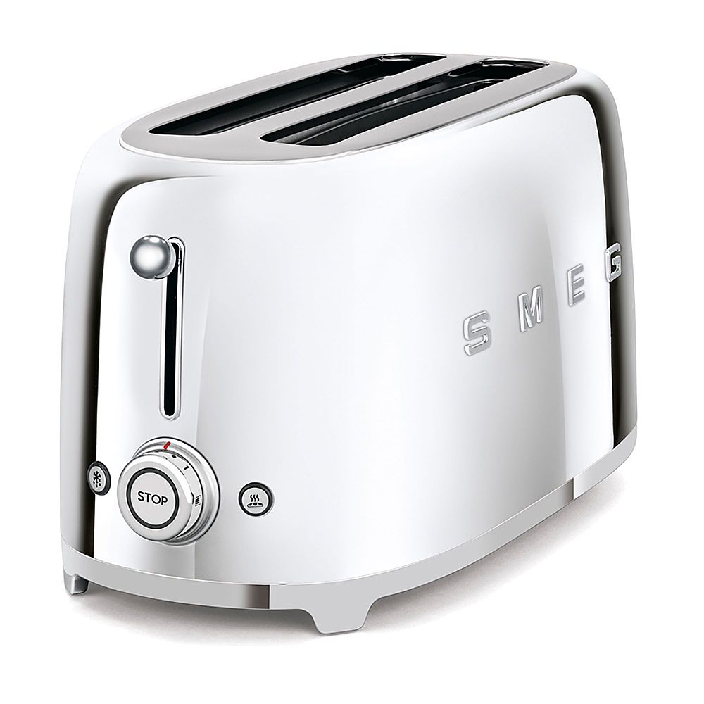 SMEG - TSF01 4-Slice Wide Slot Toaster - Stainless Steel_1