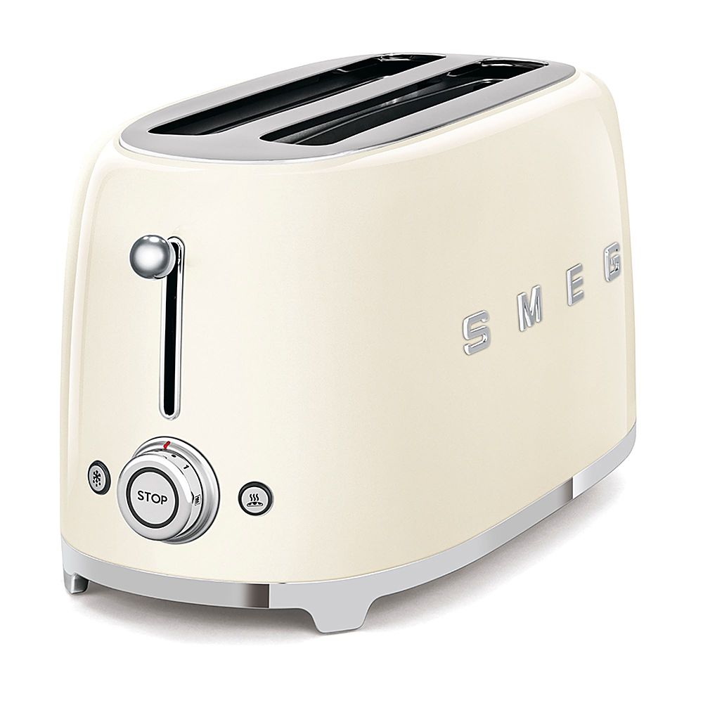 SMEG - TSF01 4-Slice Wide Slot Toaster - Cream_1