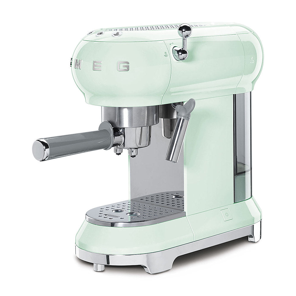 SMEG - ECF01 Semi-Automatic 15 bar pressure Espresso Machine - Pastel Green_1