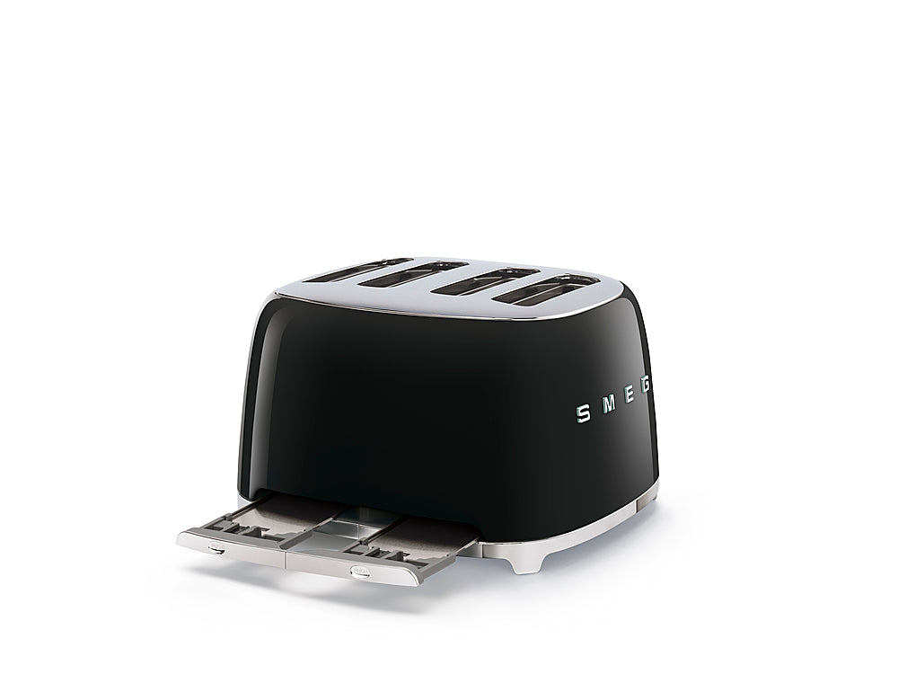 SMEG - TSF03 4x4 Wide Slot Toaster - Black_1