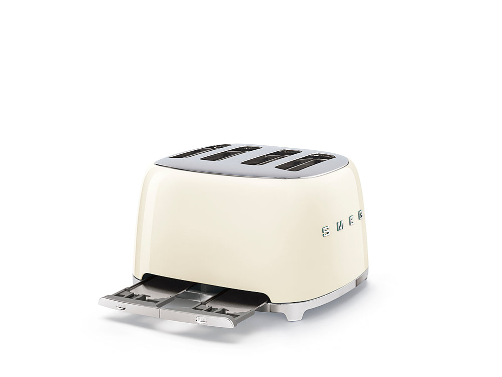 SMEG - TSF03 4x4 Wide Slot Toaster - Cream_1