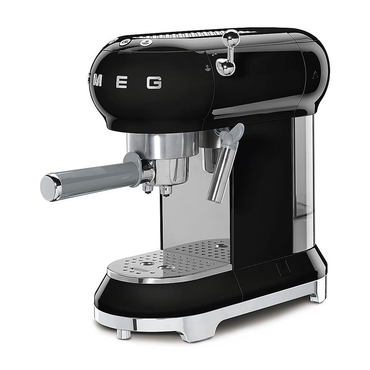 SMEG - ECF01 Semi-Automatic 15 bar pressure Espresso Machine - Black_1