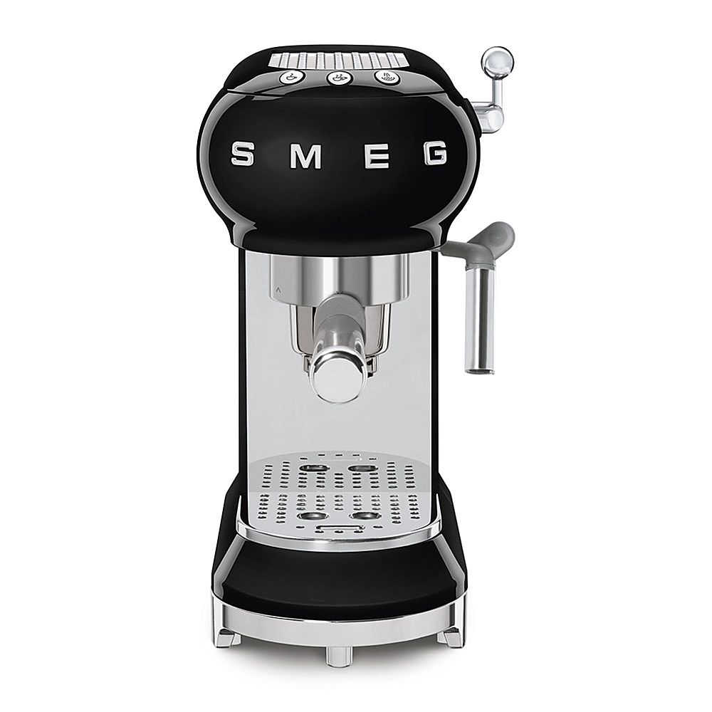 SMEG - ECF01 Semi-Automatic 15 bar pressure Espresso Machine - Black_2