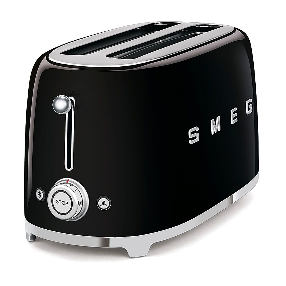 SMEG - TSF01 4-Slice Wide Slot Toaster - Black_1