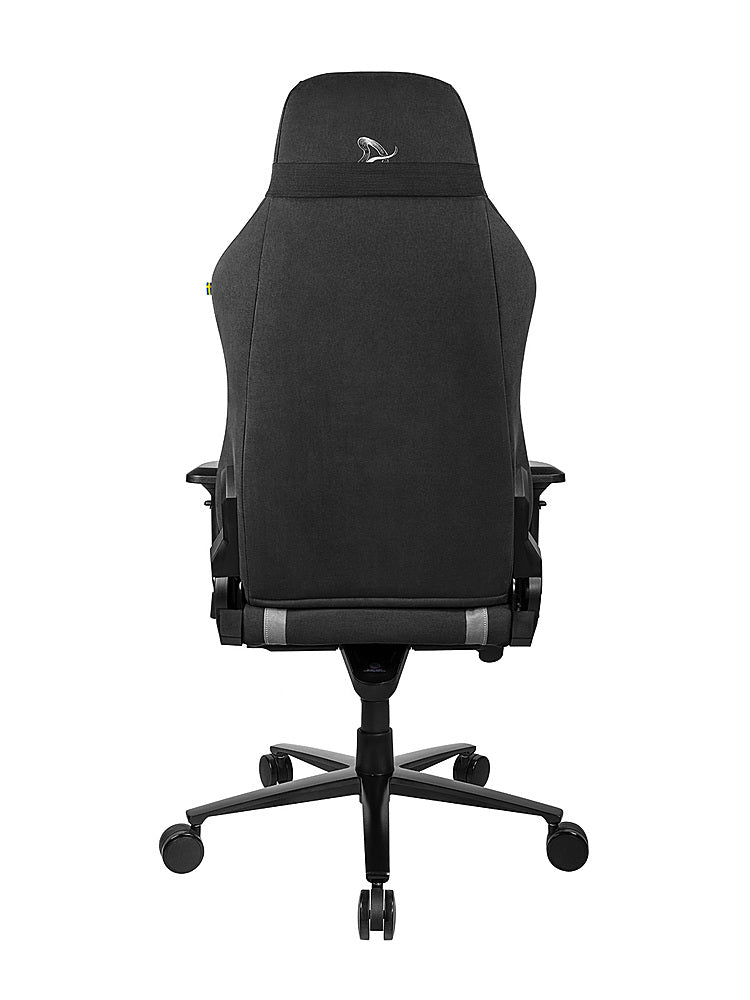 Arozzi - Vernazza Series Top-Tier Premium Supersoft Upholstery Fabric Office/Gaming Chair - Black_6
