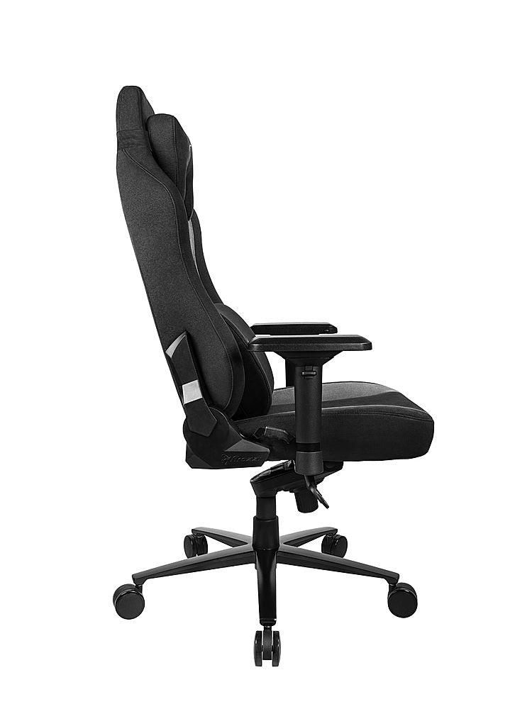 Arozzi - Vernazza Series Top-Tier Premium Supersoft Upholstery Fabric Office/Gaming Chair - Black_5