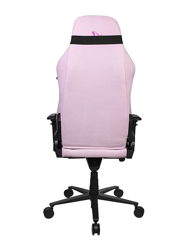 Arozzi - Vernazza Series Top-Tier Premium Supersoft Upholstery Fabric Office/Gaming Chair - Pink_7
