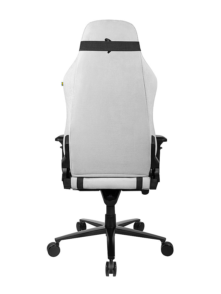 Arozzi - Vernazza Series Top-Tier Premium Supersoft Upholstery Fabric Office/Gaming Chair - Light Gray_7