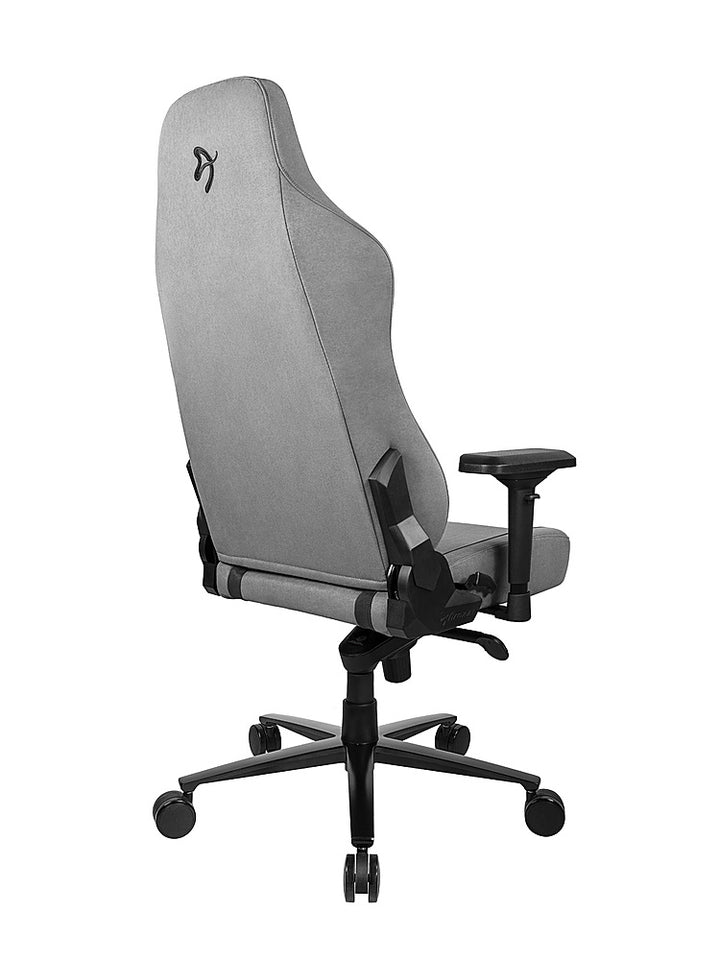 Arozzi - Vernazza Series Top-Tier Premium Supersoft Upholstery Fabric Office/Gaming Chair - Anthracite_3