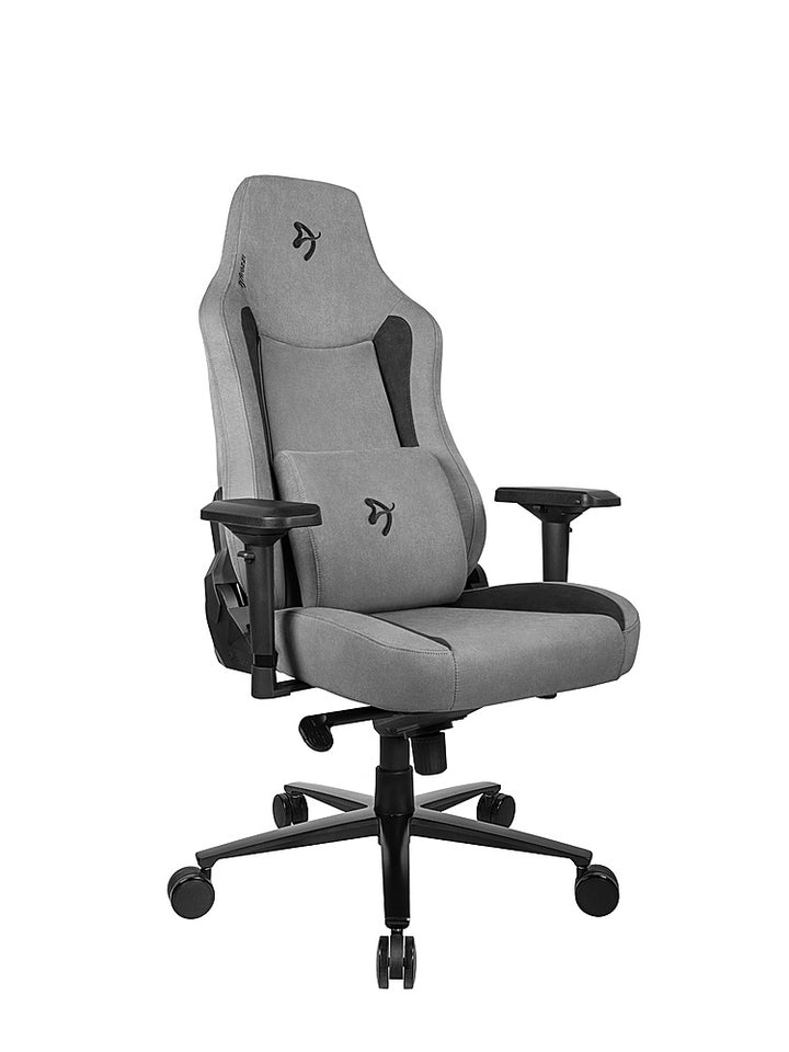 Arozzi - Vernazza Series Top-Tier Premium Supersoft Upholstery Fabric Office/Gaming Chair - Anthracite_4