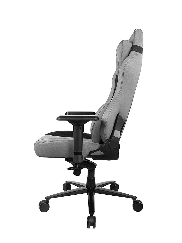 Arozzi - Vernazza Series Top-Tier Premium Supersoft Upholstery Fabric Office/Gaming Chair - Anthracite_2