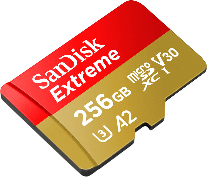 SanDisk - Extreme 256GB microSDXC UHS-I Memory Card for Gaming_3