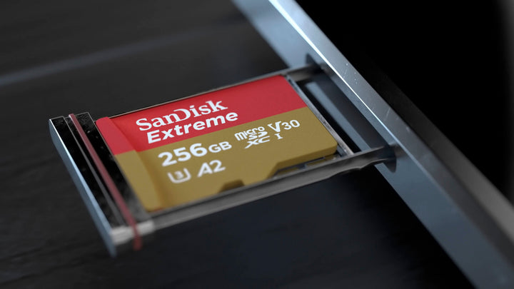 SanDisk - Extreme 256GB microSDXC UHS-I Memory Card for Gaming_2