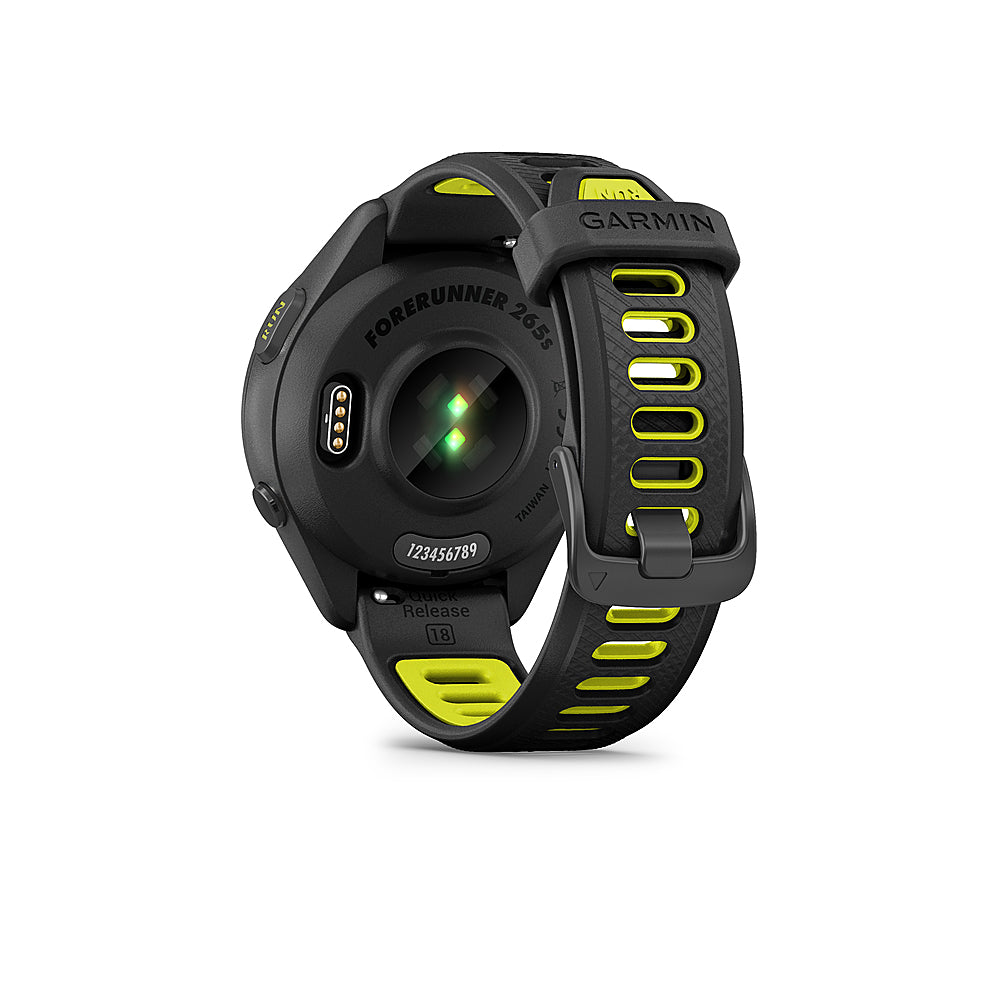 Garmin - Forerunner 265S GPS Smartwatch 42 mm Fiber-reinforced polymer - Black_3