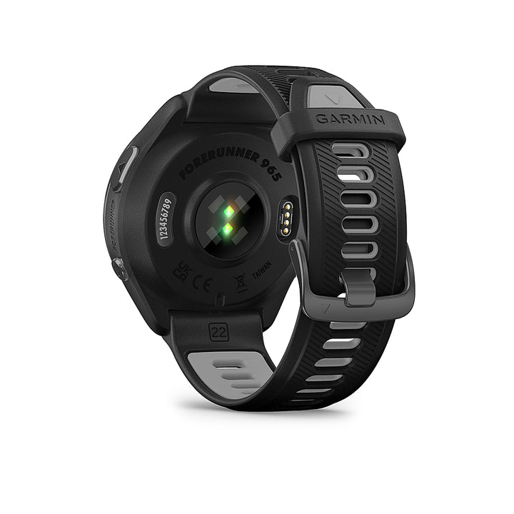 Garmin - Forerunner 965 GPS Smartwatch 47 mm Fiber-reinforced polymer - Carbon Gray TLC/Titanium_3