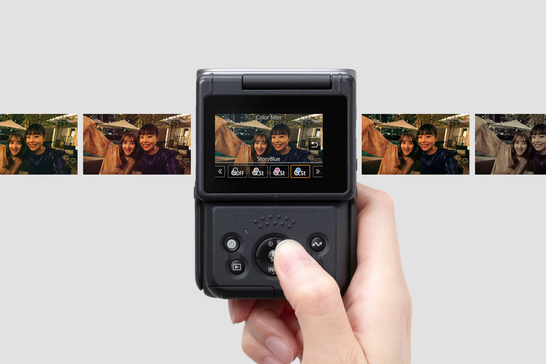 Canon - PowerShot V10 4K Video 20.9-Megapixel Digital Camera for Vloggers and Content Creators - Black_9