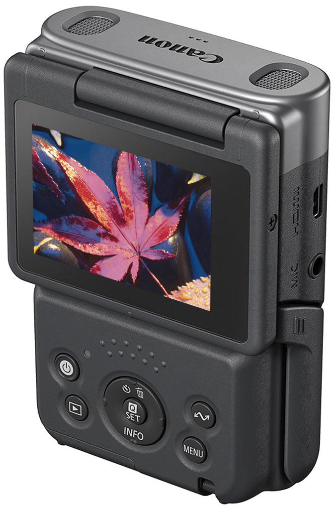 Canon - PowerShot V10 4K Video 20.9-Megapixel Digital Camera for Vloggers and Content Creators - Silver_17