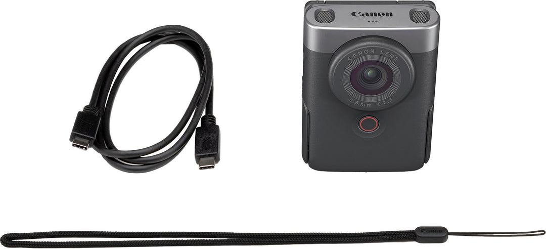 Canon - PowerShot V10 4K Video 20.9-Megapixel Digital Camera for Vloggers and Content Creators - Silver_14