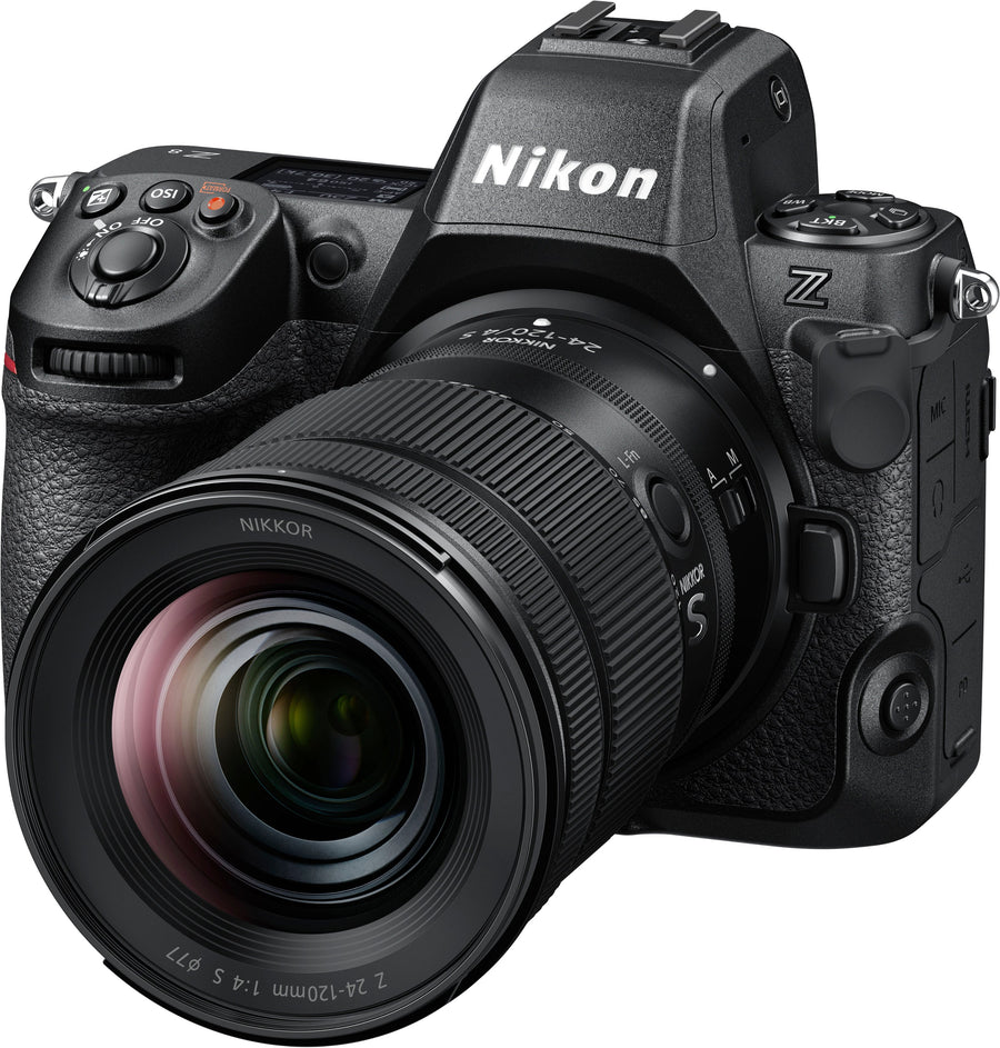 Nikon - Z 8 8K Video Mirrorless Camera Body w/ NIKKOR Z 24-120mm f/4 S lens - Black_0