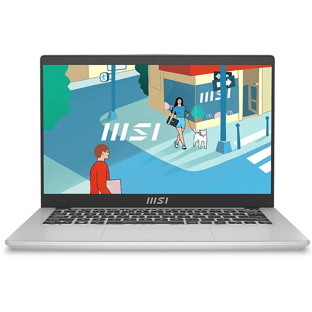 MSI - Modern 14 C13M 14" Laptop - Intel Core i7 with 16GB Memory - 1 TB SSD - Urban Silver_0