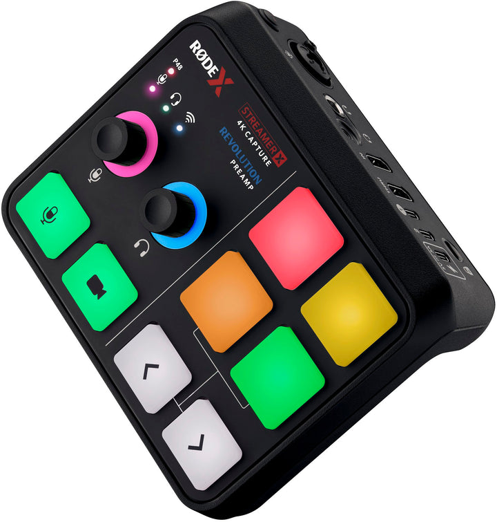 RØDE - StreamerX Audio Interface and Video Capture Mixing Board - Black_5