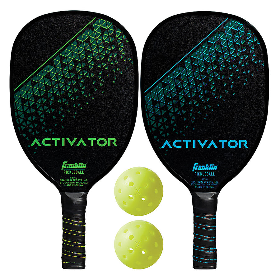 Franklin Sports - 2 Player Activator Pickleball Paddle and Ball Starter Set_0