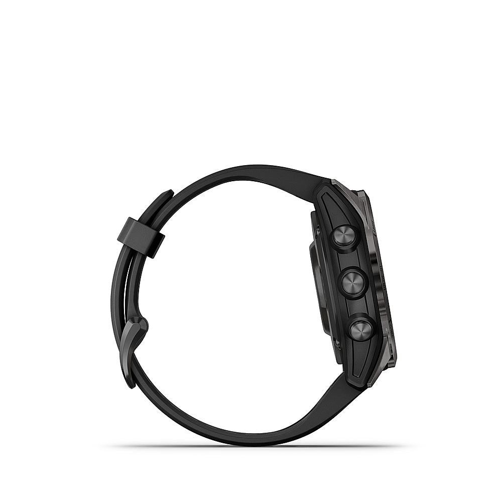 Garmin - fenix 7S Pro Sapphire Solar GPS Smartwatch 42 mm Fiber-reinforced polymer - Carbon Gray DLC Titanium_5